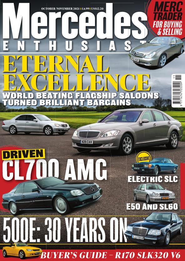 Журнал Mercedes enthusiast. October-November 2021